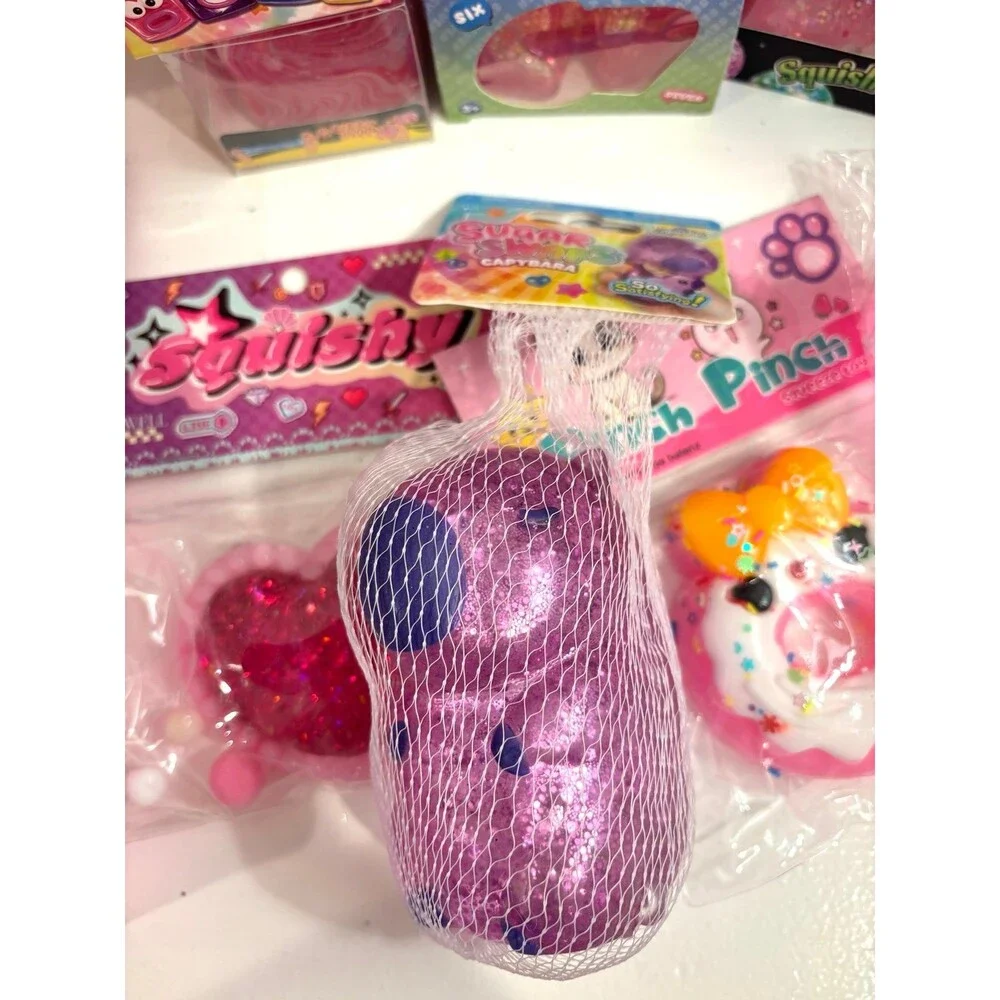 RMS Crazy Fun Five Below squishy sugar, Taba, Butter huge PINK LOT of 22
